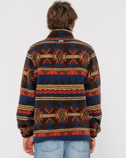 Teka 1/4 Zip Polar Fleece | Rusty Clearance