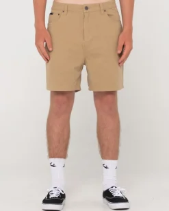 The Bruce 5 Pocket Short | Rusty Best Sale