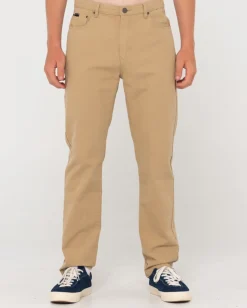 The Bruce 5 Pocket Straight Fit Pant | Rusty Online