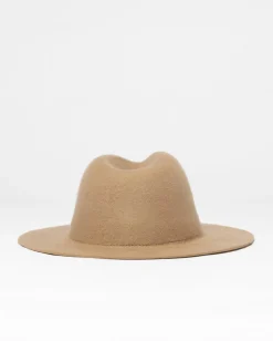 The Deane Wide Brim Felt Hat | Rusty Cheap