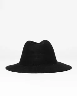 The Deane Wide Brim Felt Hat | Rusty New