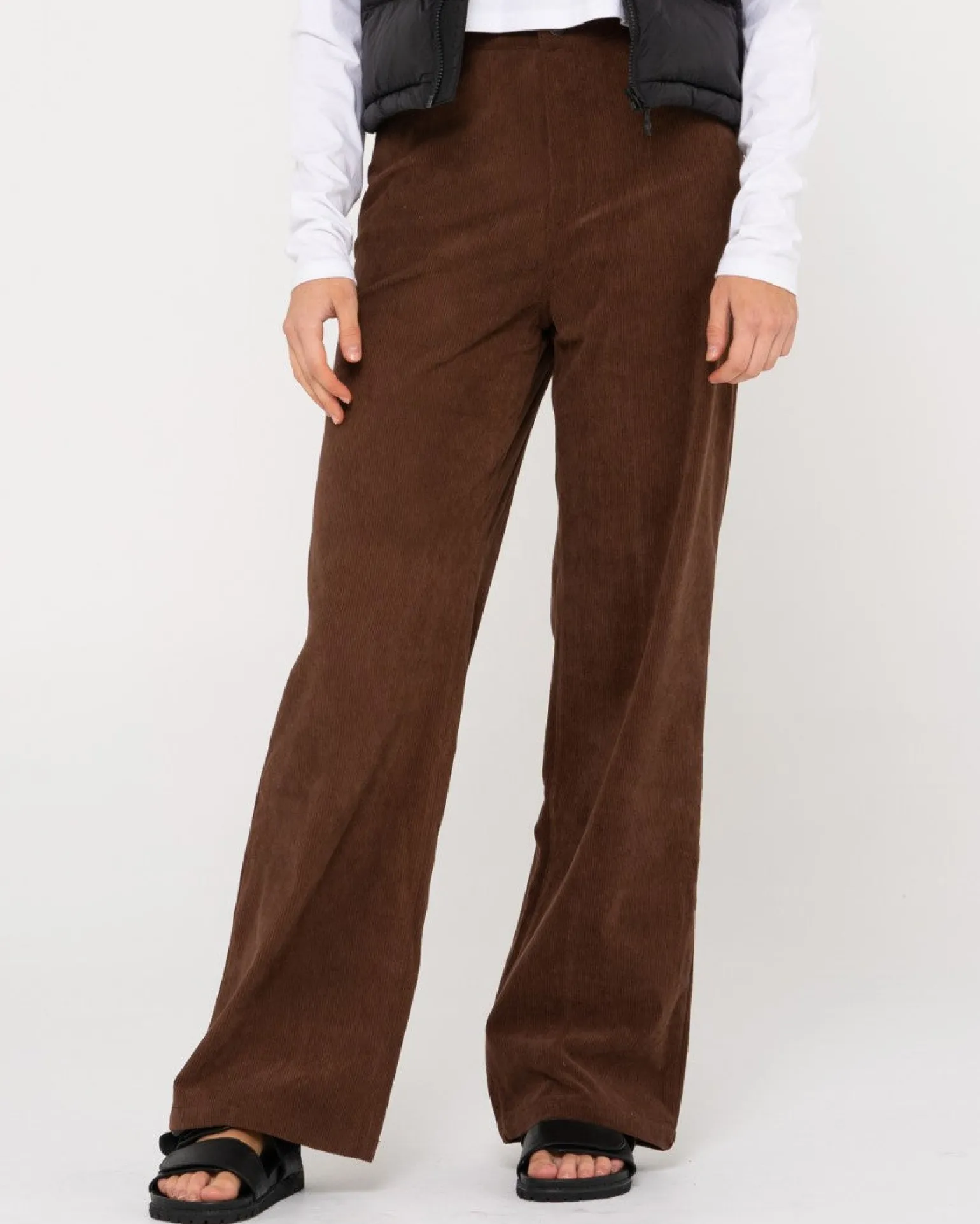 The Secret High Rise Cord Pant | Rusty Flash Sale