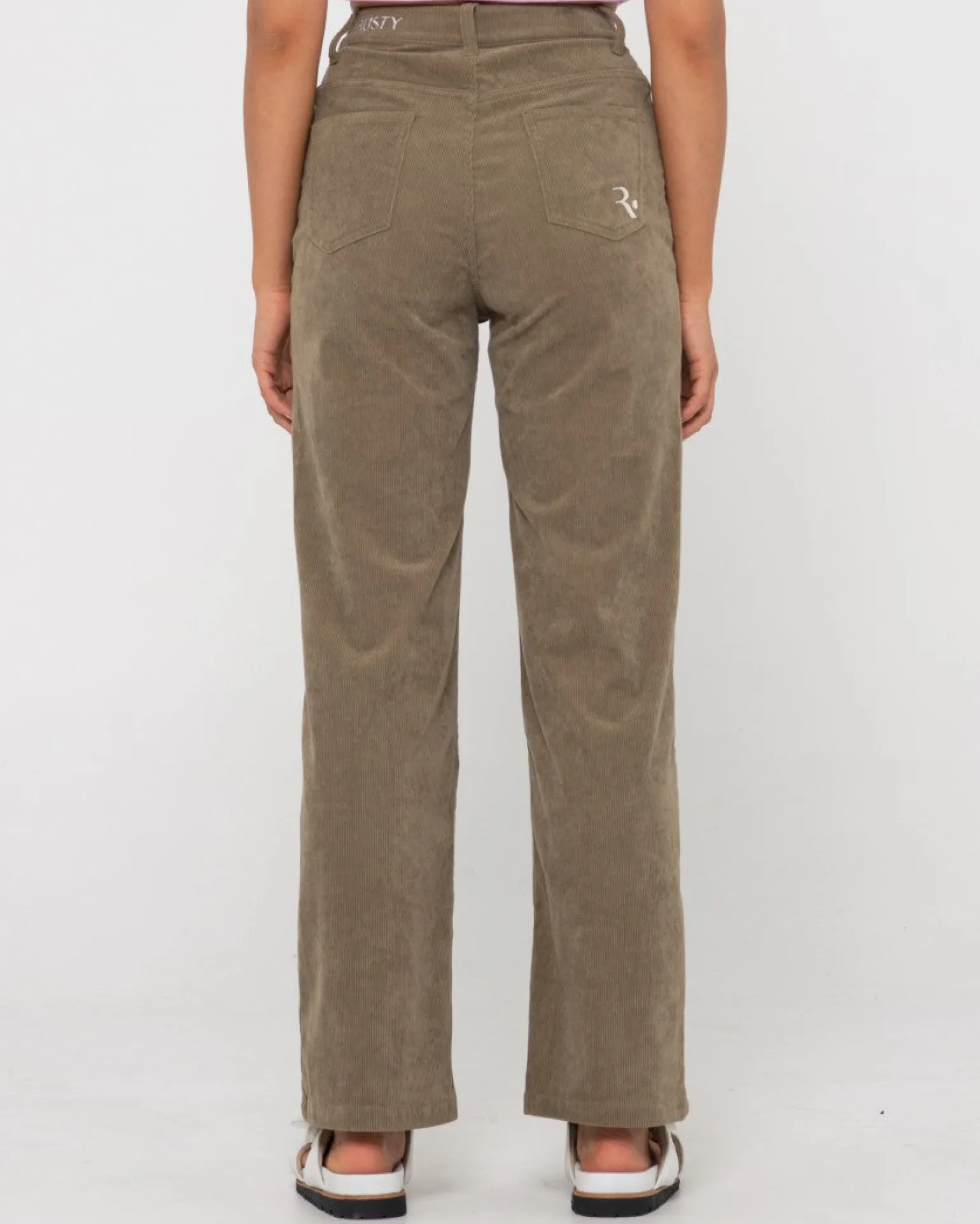 The Secret High Rise Cord Pant | Rusty Online