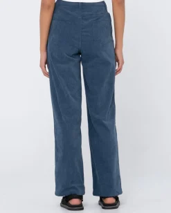 The Secret High Rise Cord Pant | Rusty Cheap