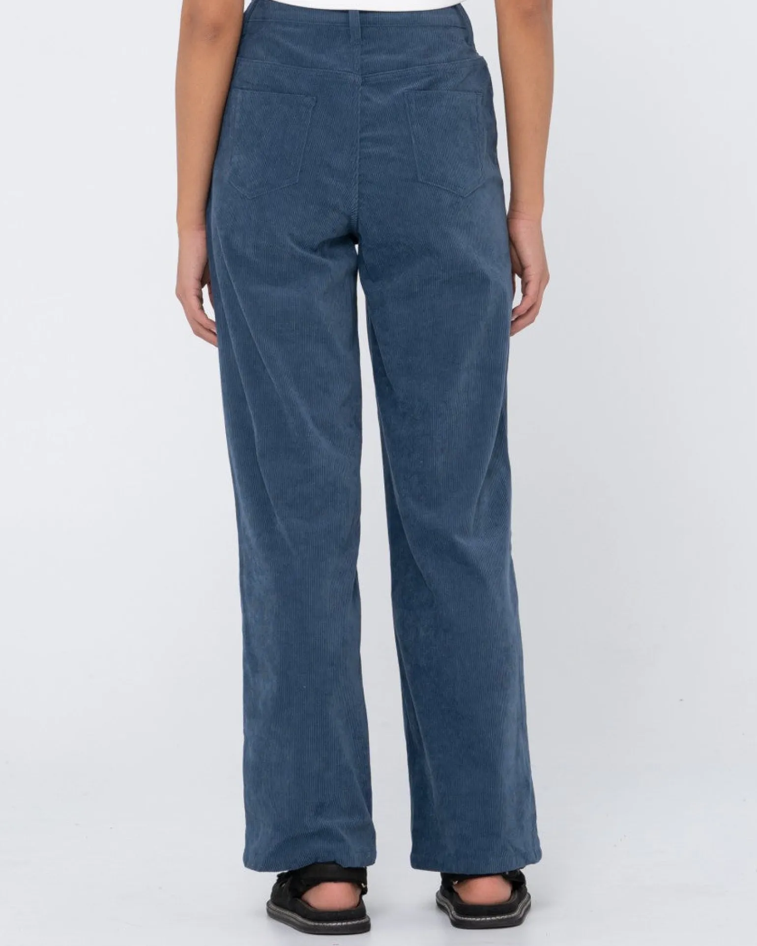 The Secret High Rise Cord Pant | Rusty Cheap