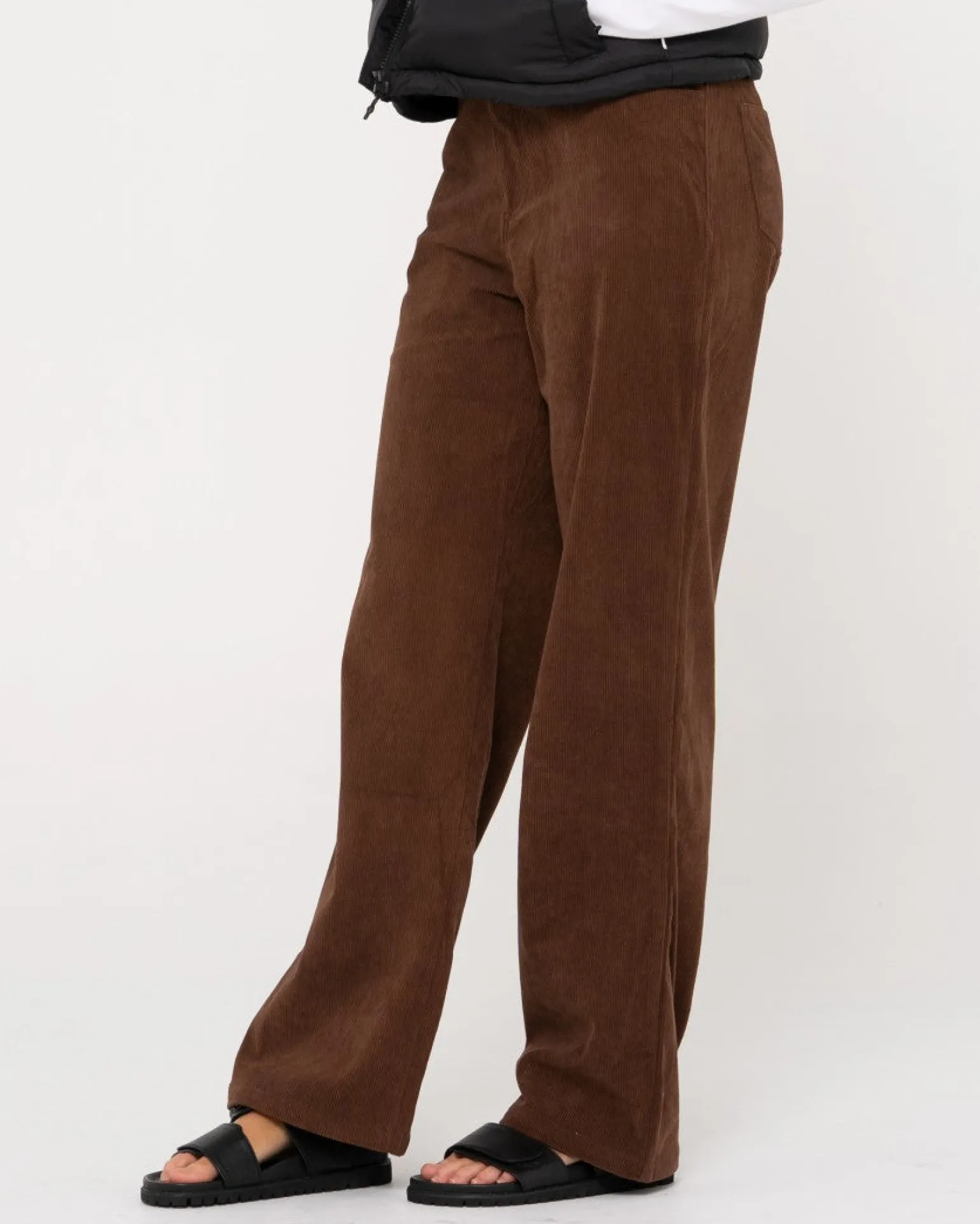 The Secret High Rise Cord Pant | Rusty Flash Sale