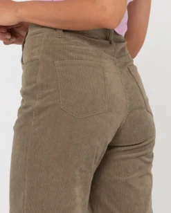 The Secret High Rise Cord Pant | Rusty Online