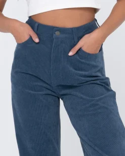 The Secret High Rise Cord Pant | Rusty Cheap