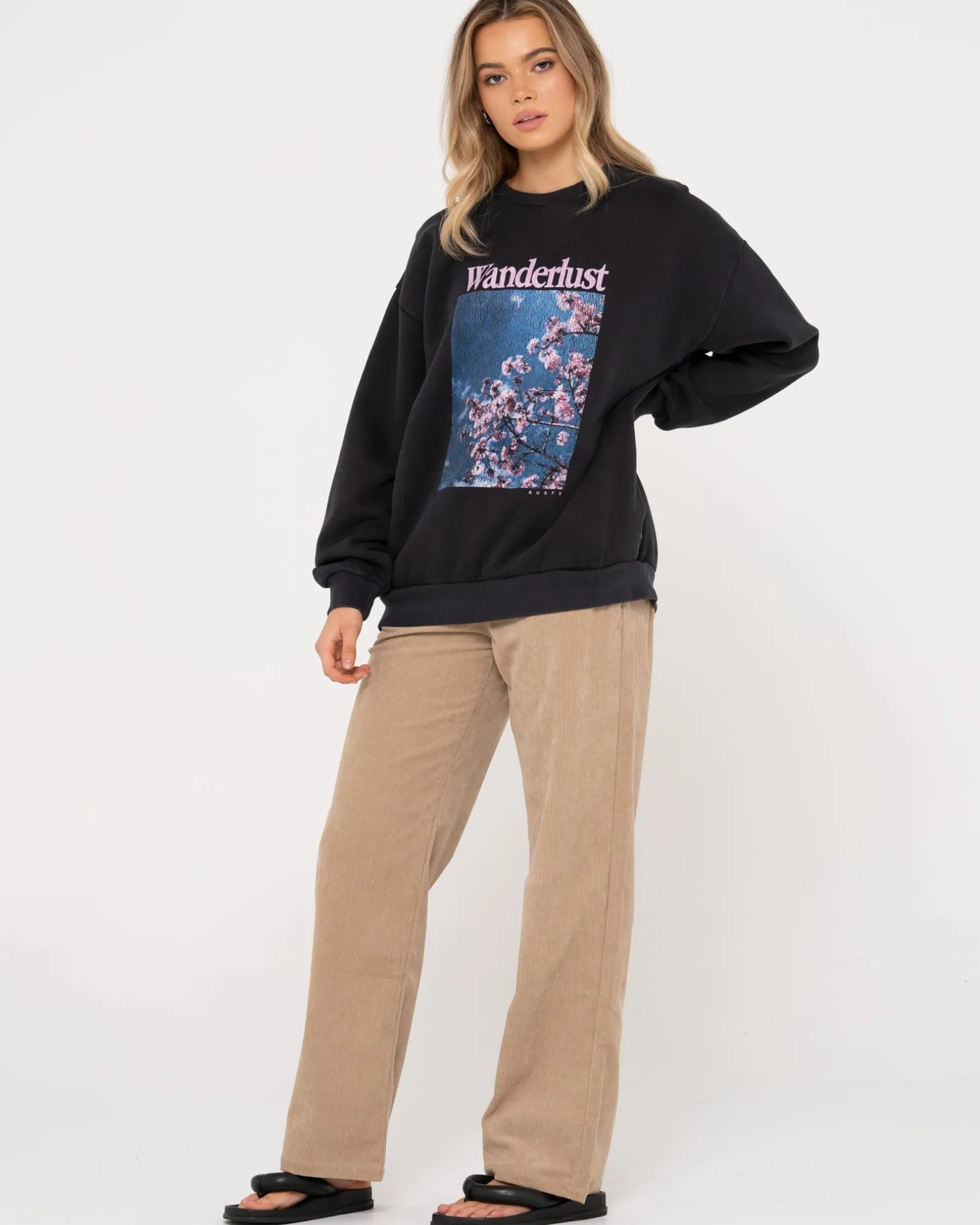 The Secret Low Rise Cord Pant | Rusty Online