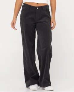 The Secret Low Rise Wide Leg Cord Pant | Rusty Shop