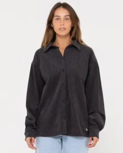 The Secret Oversized Cord Shirt | Rusty Flash Sale
