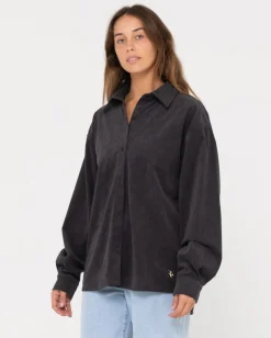 The Secret Oversized Cord Shirt | Rusty Fashion