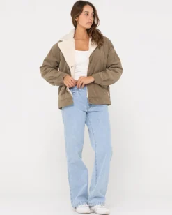 The Secret Relaxed Fit Cord Jacket | Rusty Cheap