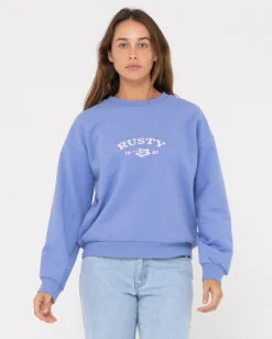Thriving Graphic Relaxed Crew Fleece | Rusty Shop