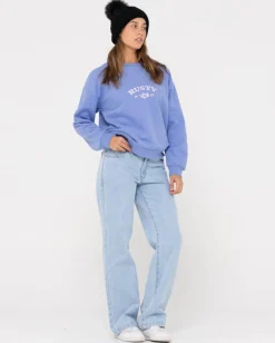 Thriving Graphic Relaxed Crew Fleece | Rusty Shop