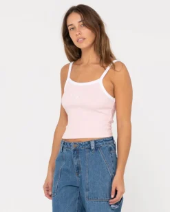 Thriving Ribbed Skimmer Length Tank | Rusty Best