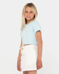 Thriving Short Sleeve Baby Tee Girls | Rusty Cheap
