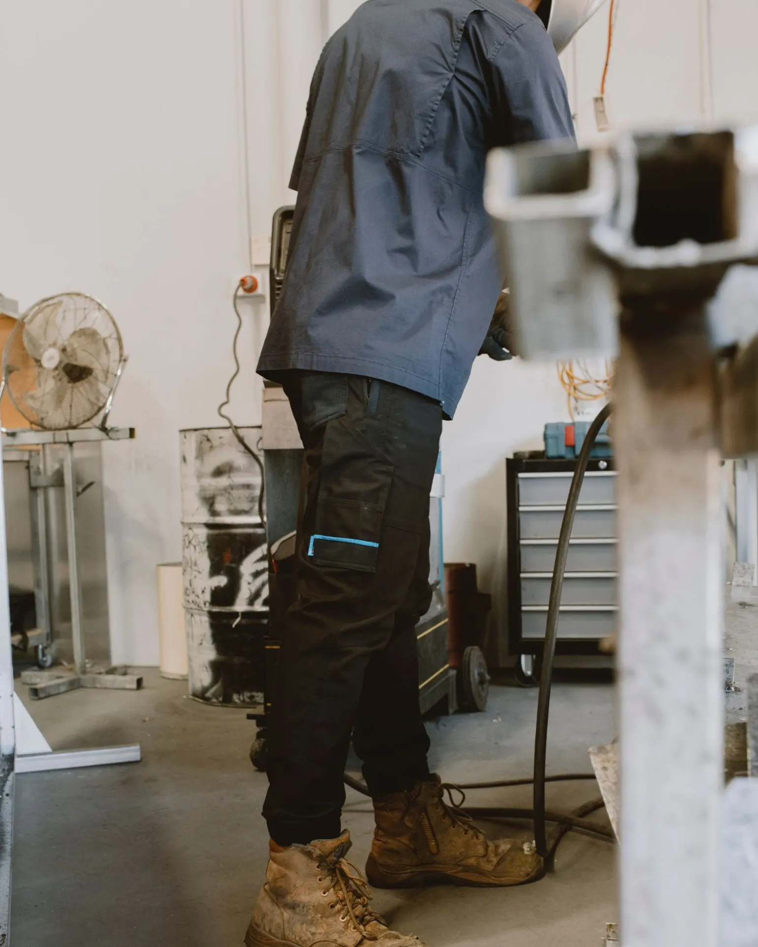 Tr246 9 Pocket Stretch Work Pant Cuffed | Rusty Sale
