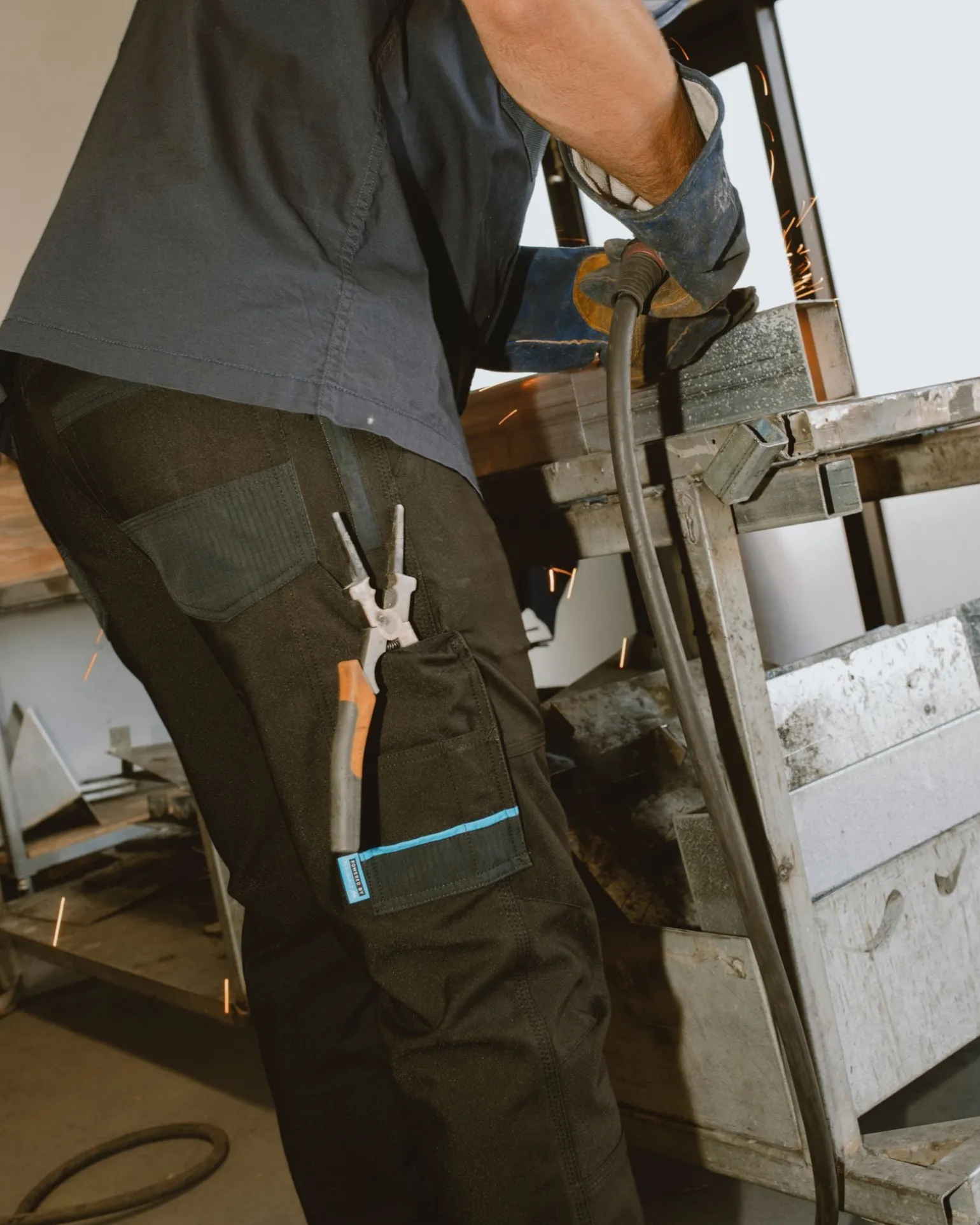 Tr245 9 Pocket Stretch Work Pant | Rusty New