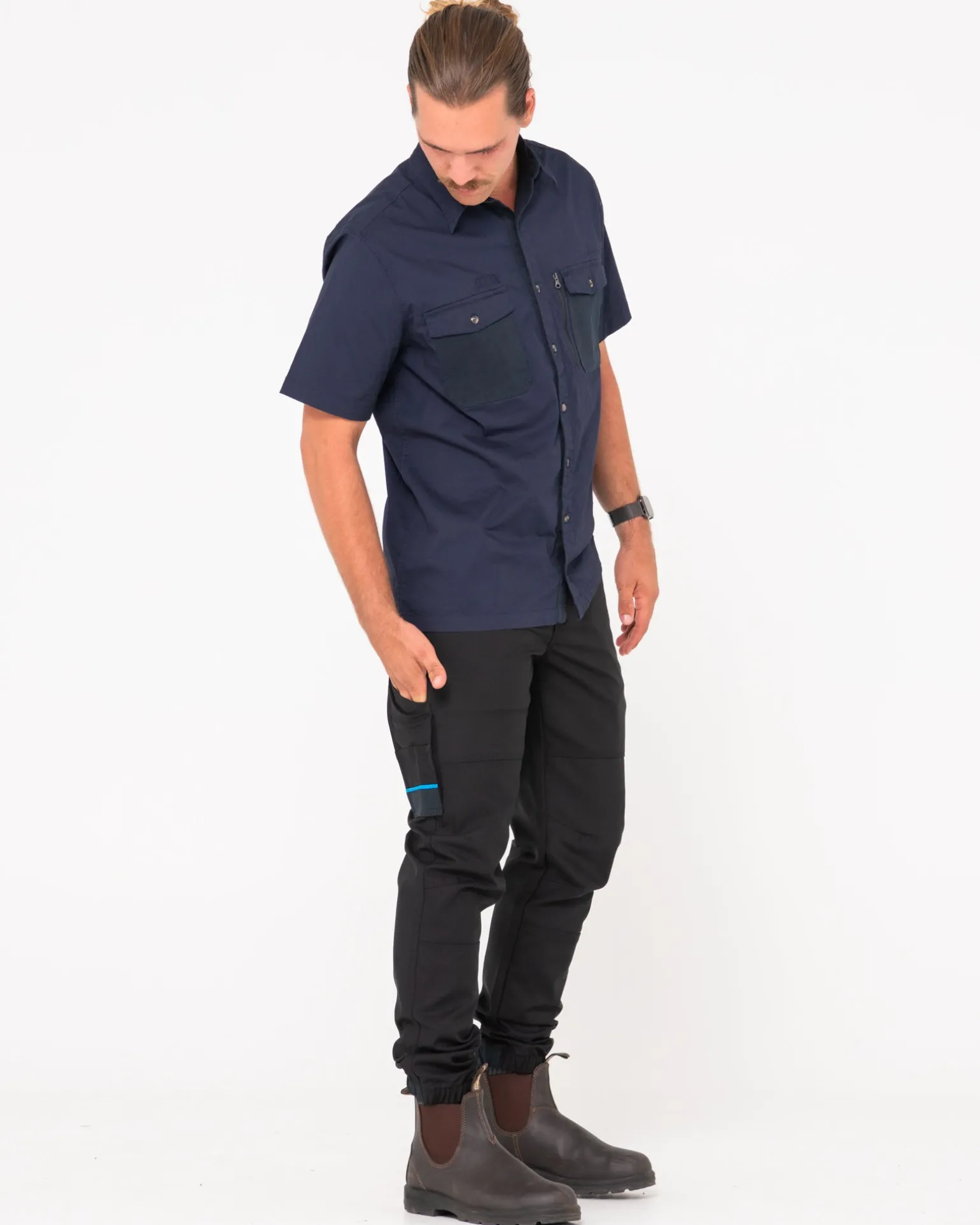 Tr246 9 Pocket Stretch Work Pant Cuffed | Rusty Sale