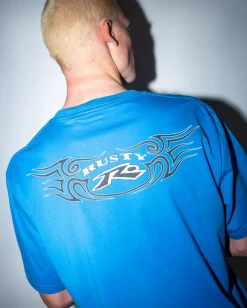 Tribal Burn Short Sleeve Graphic Tee | Rusty Fashion