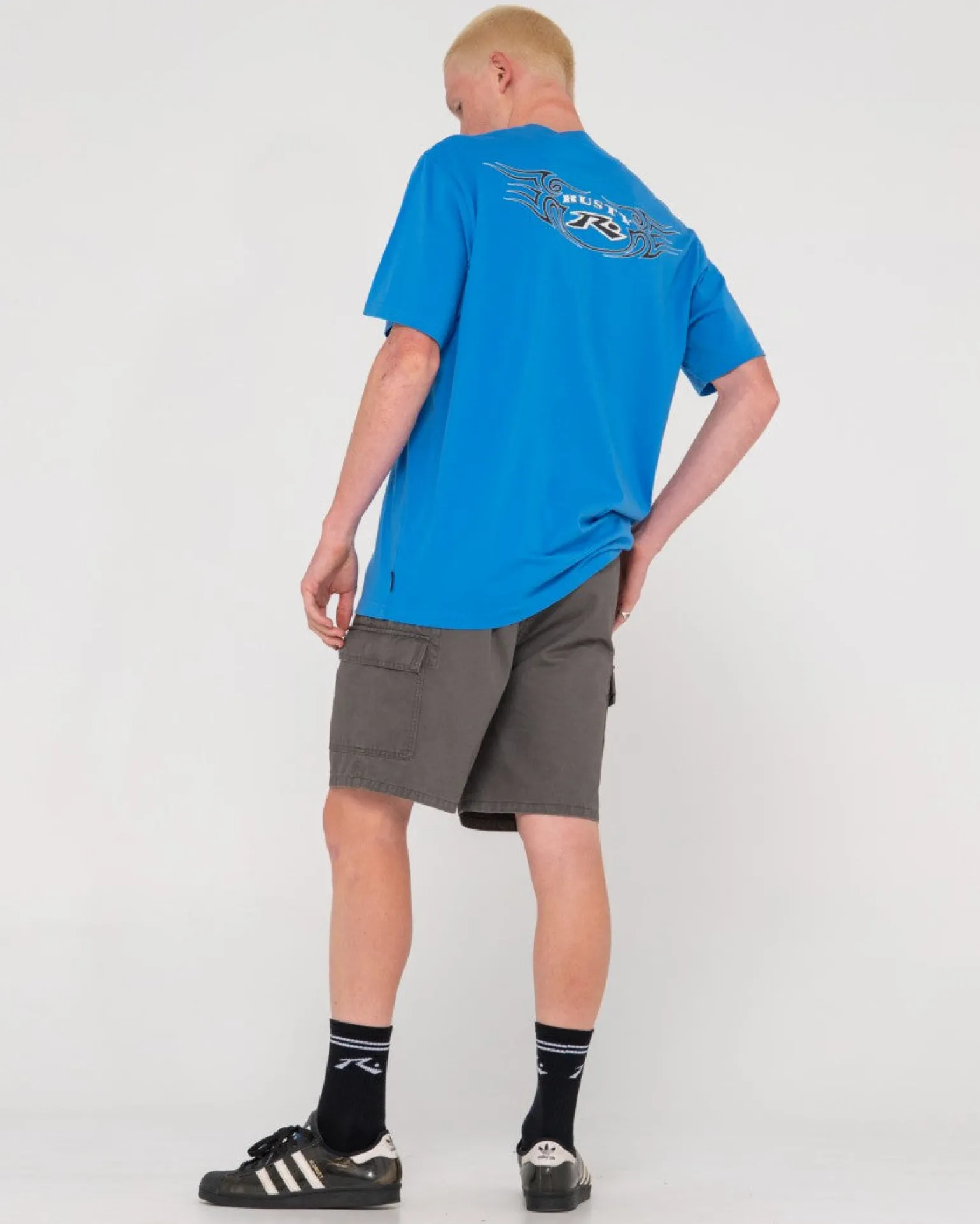 Tribal Burn Short Sleeve Graphic Tee | Rusty Fashion