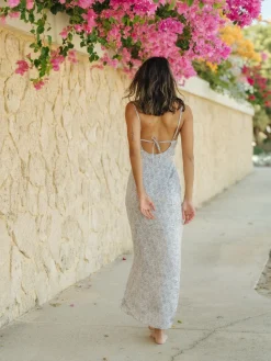 Tuscany Silk Maxi Dress | Rusty Cheap