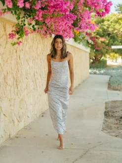Tuscany Silk Maxi Dress | Rusty Outlet