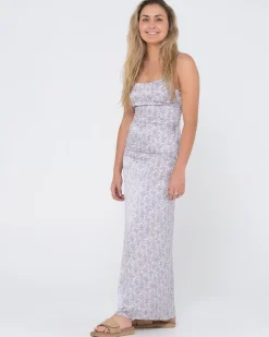 Tuscany Silk Maxi Dress | Rusty Cheap