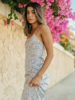Tuscany Silk Maxi Dress | Rusty Cheap