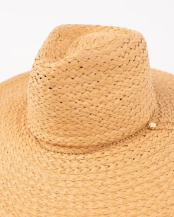 Tuscany Wide Brim Straw Hat | Rusty Hot