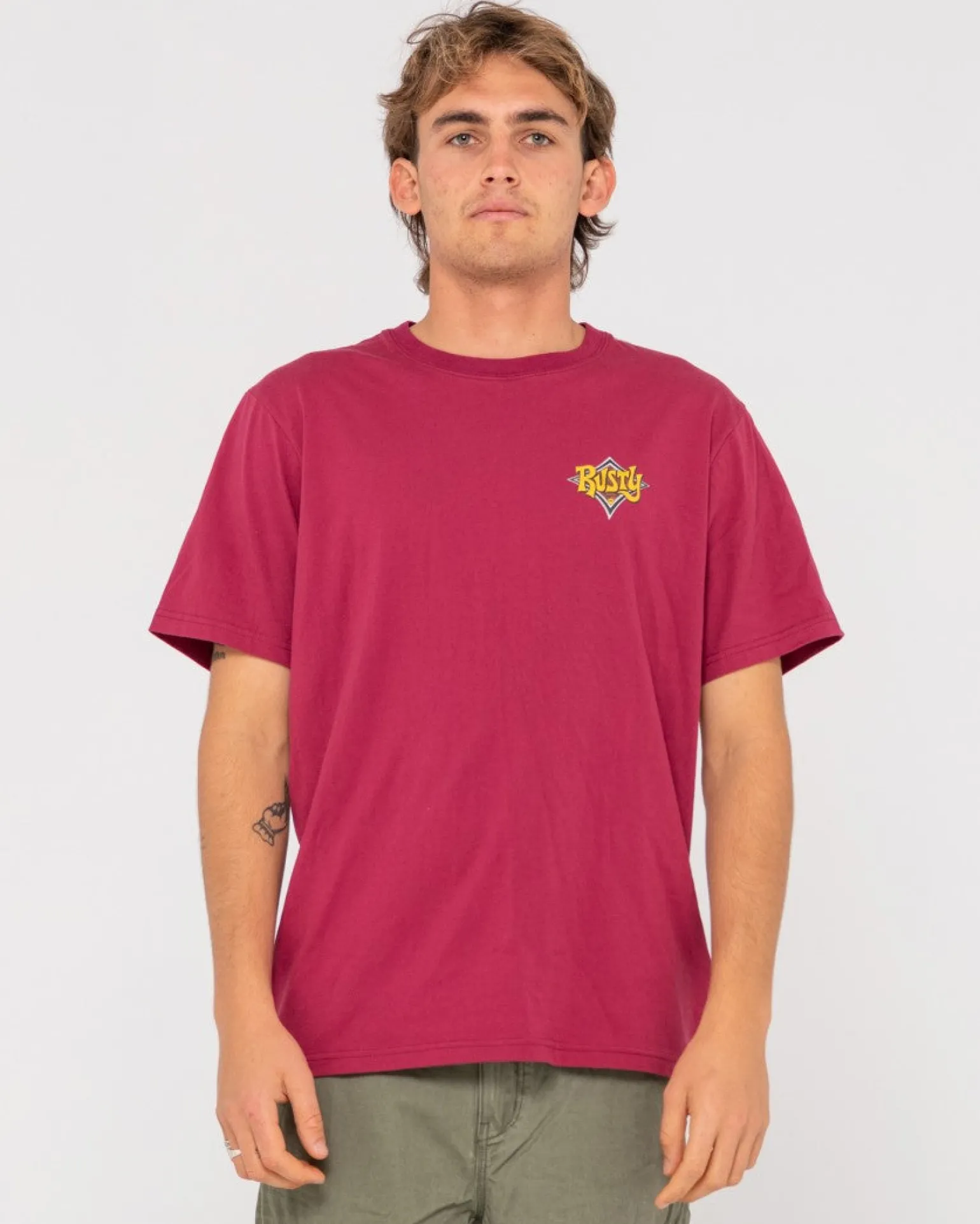 Twisted Diamond Short Sleeve Graphic Tee | Rusty Best