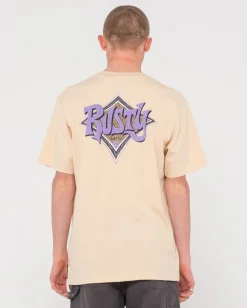 Twisted Diamond Short Sleeve Graphic Tee | Rusty Best