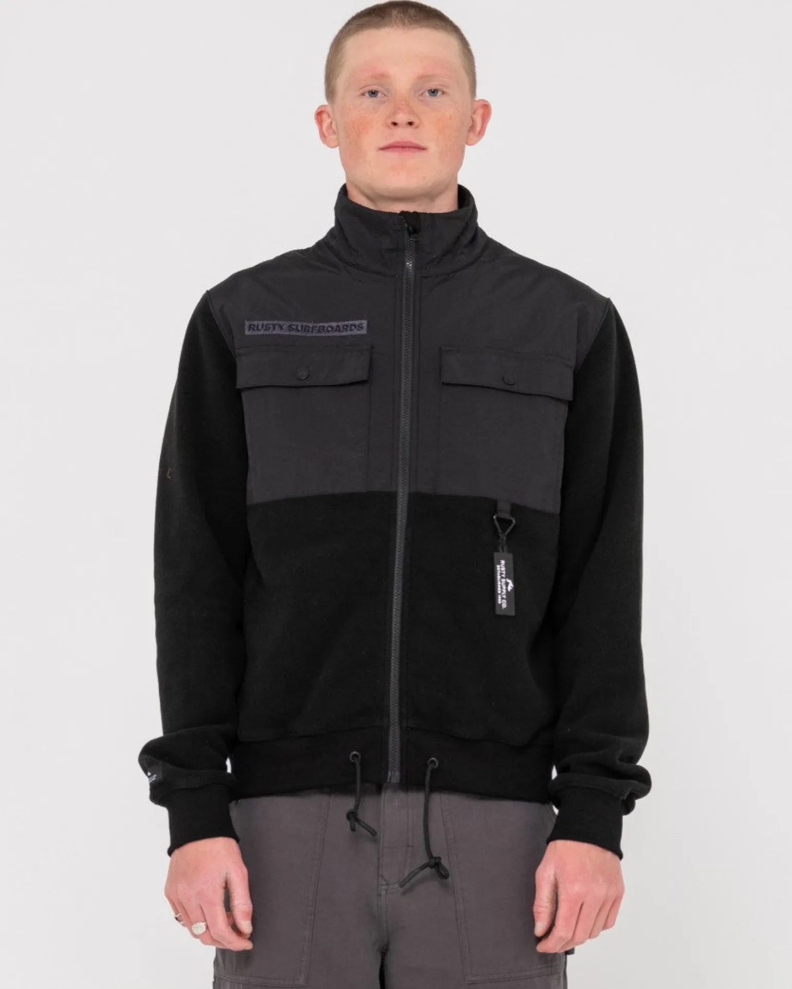 Utility Zip Up Polar Fleece | Rusty Online
