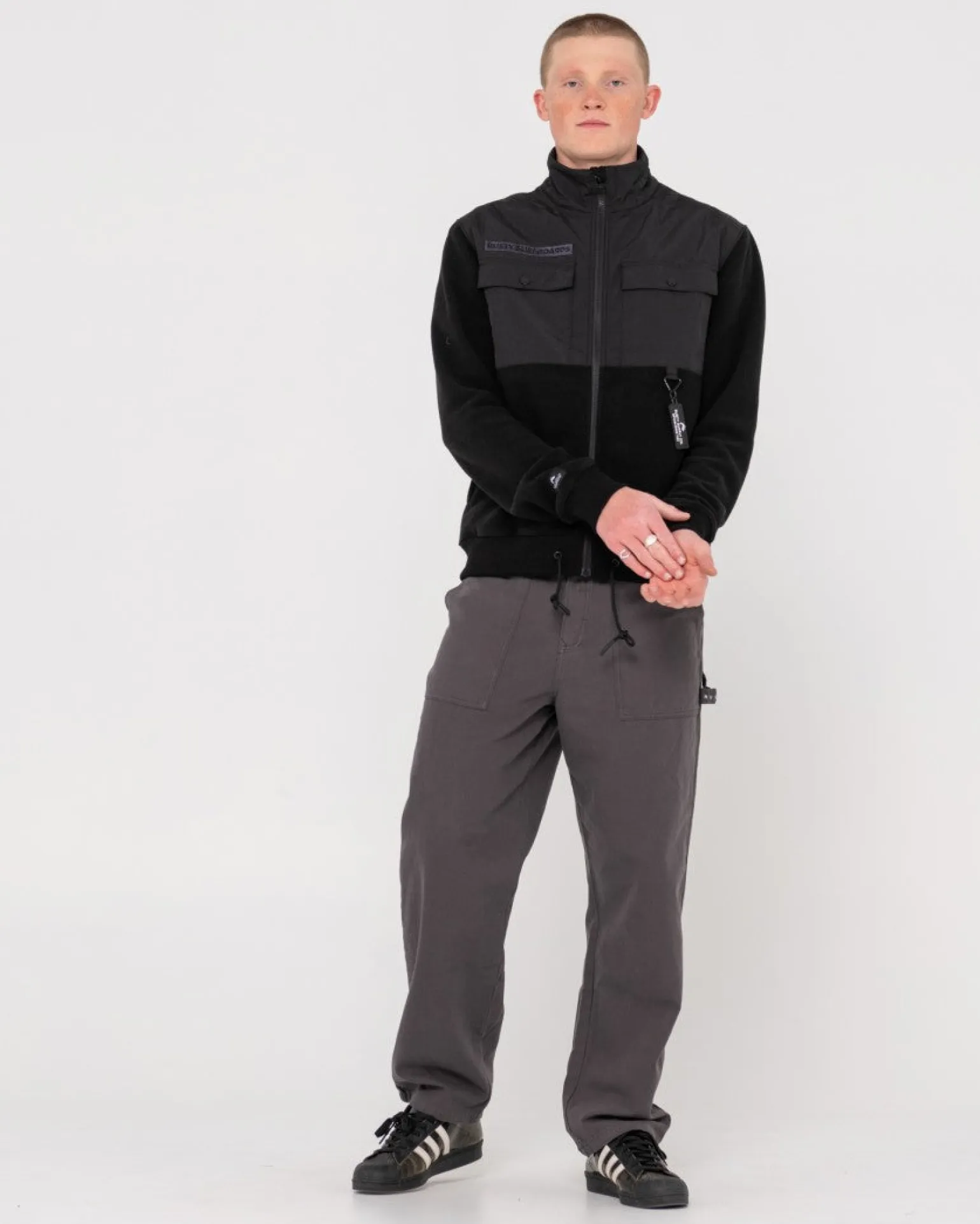 Utility Zip Up Polar Fleece | Rusty Online
