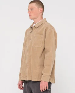 V8 Coup Cord Zip Up Jacket | Rusty Flash Sale