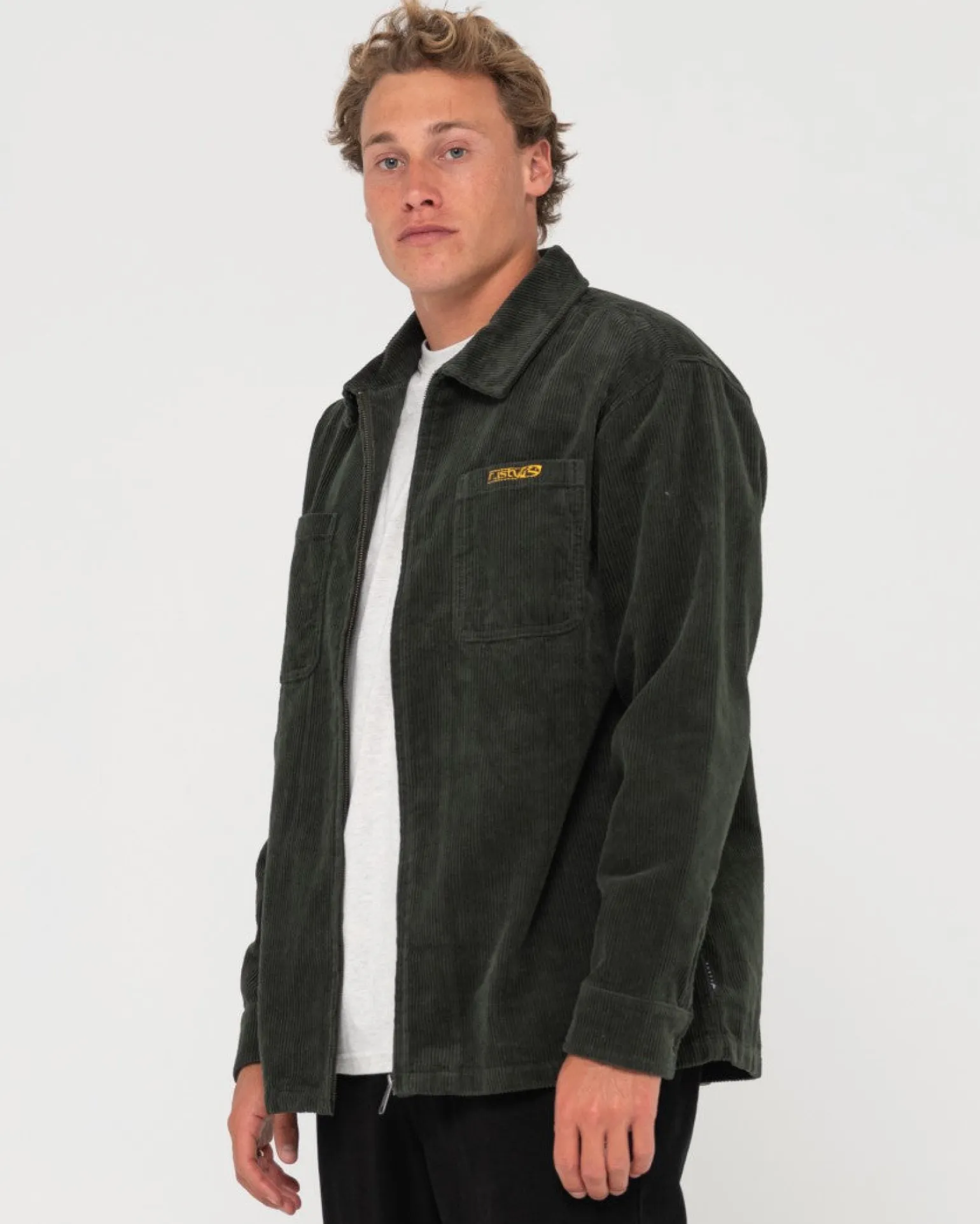 V8 Coup Cord Zip Up Jacket | Rusty Cheap