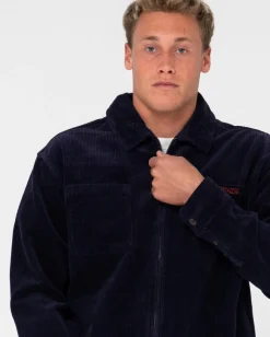 V8 Coup Cord Zip Up Jacket | Rusty Online