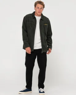 V8 Coup Cord Zip Up Jacket | Rusty Cheap