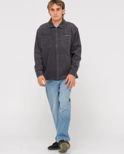 V8 Coup Cord Zip Up Jacket | Rusty Flash Sale