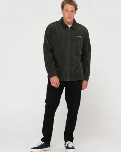 V8 Coup Cord Zip Up Jacket | Rusty Cheap