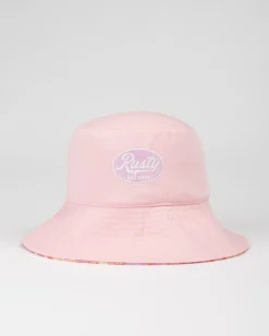 Vacay Time Reversible Printed Bucket Hat | Rusty Best