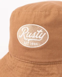 Vacay Time Reversible Printed Bucket Hat | Rusty Cheap