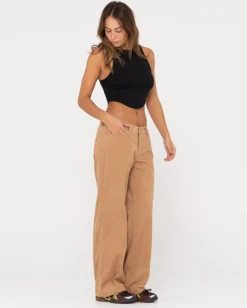 Vicky Curved Hem Crop Tank | Rusty Best