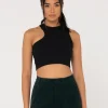 Vicky Cut Out Crop Top | Rusty Sale