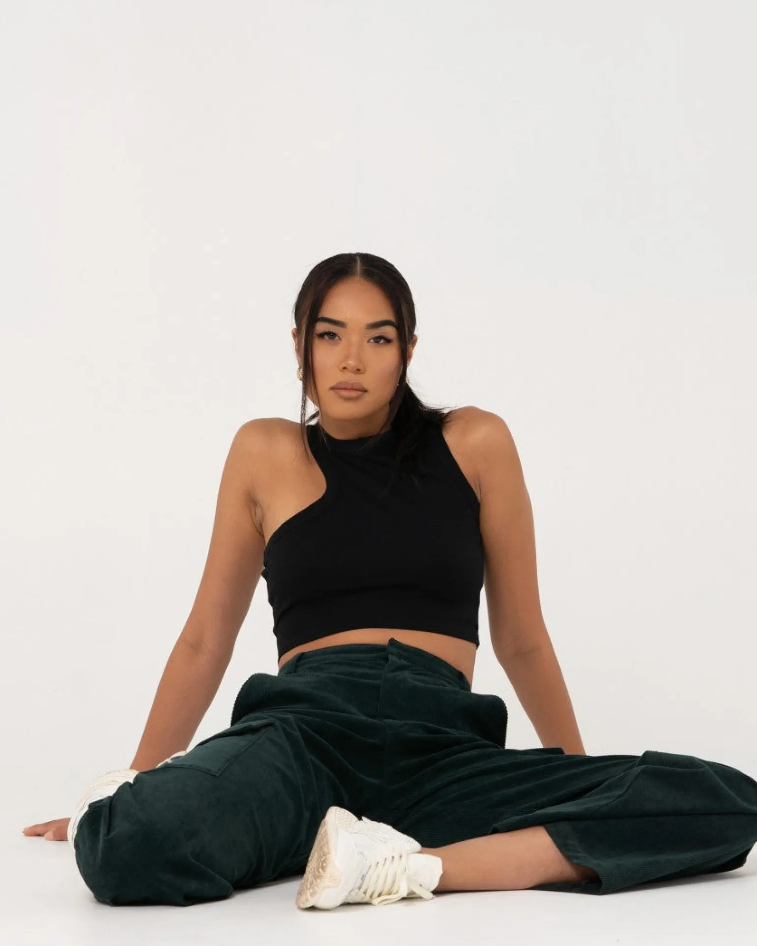 Vicky Cut Out Crop Top | Rusty Sale
