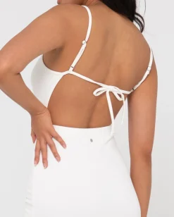 Vicky Side Split Slip Maxi Dress | Rusty Outlet