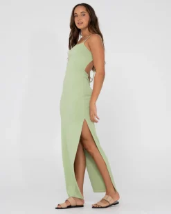 Vicky Side Split Slip Maxi Dress | Rusty Cheap
