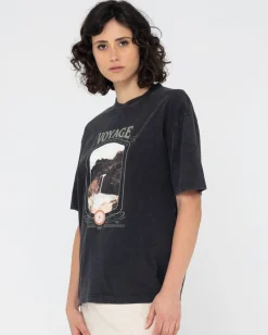 Voyage Boyfriend Fit Tee | Rusty Clearance