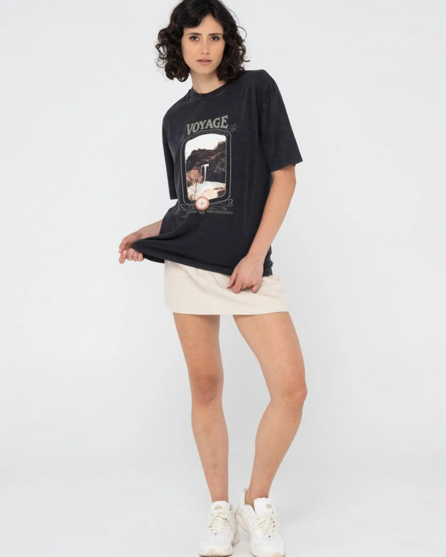 Voyage Boyfriend Fit Tee | Rusty Clearance